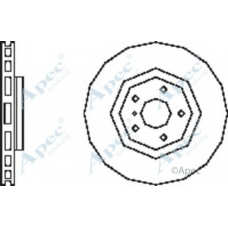 DSK2501 APEC Тормозной диск
