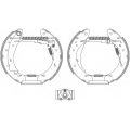 8DB 355 004-501 HELLA Комплект тормозных колодок