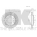 203054 NK Тормозной диск