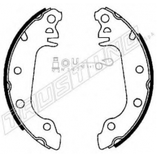 040.120K TRUSTING Комплект тормозных колодок