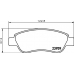 2395901 TEXTAR Комплект тормозных колодок, дисковый тормоз