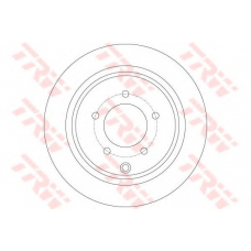 DF6177 TRW Тормозной диск