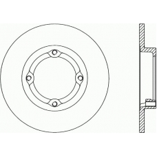 BDR1497.10 OPEN PARTS Тормозной диск