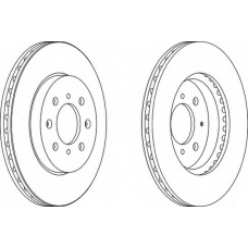 DDF1610C FERODO Тормозной диск