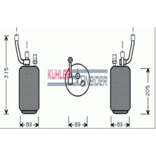 8902711 KUHLER SCHNEIDER Осушитель, кондиционер