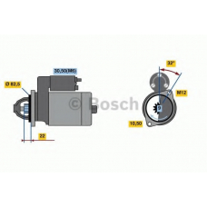 0 001 107 112 BOSCH Стартер