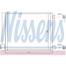 940371 NISSENS Конденсатор, кондиционер