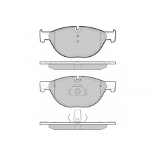 12-1451 E.T.F. Комплект тормозных колодок, дисковый тормоз
