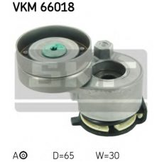 VKM 66018 SKF Натяжной ролик, поликлиновой  ремень