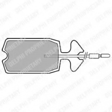 LP176 DELPHI Комплект тормозных колодок, дисковый тормоз