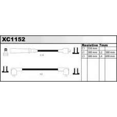 XC1152 QUINTON HAZELL Комплект проводов зажигания