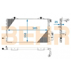 7401543 BEHR Condenser