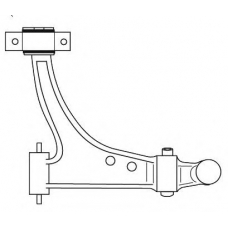 2918 FRAP Рычаг независимой подвески колеса, подвеска колеса