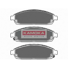 JQ1018004 KAMOKA Комплект тормозных колодок, дисковый тормоз