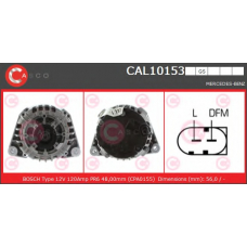 CAL10153GS CASCO Генератор