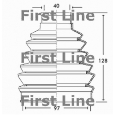 FCB2282 FIRST LINE Пыльник, приводной вал