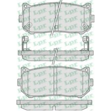 05P808 LPR Комплект тормозных колодок, дисковый тормоз