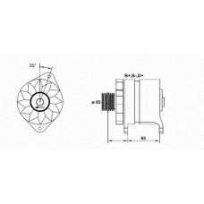 943356982010 MAGNETI MARELLI Генератор