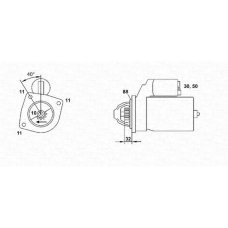 943280041010 MAGNETI MARELLI Стартер
