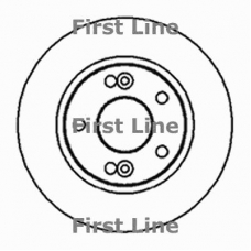 FBD540 FIRST LINE Тормозной диск