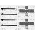 BBK1002 BORG & BECK Комплектующие, колодки дискового тормоза