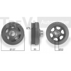 PC1056 TREVI AUTOMOTIVE Ременный шкив, коленчатый вал