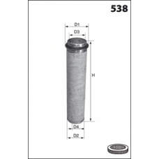 FA3447 MECAFILTER Фильтр добавочного воздуха
