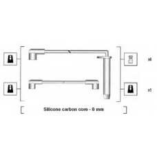 941185180776 MAGNETI MARELLI Комплект проводов зажигания