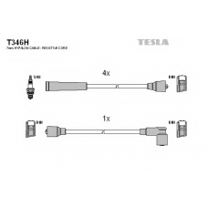 T346H TESLA Комплект проводов зажигания
