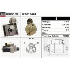 DRZ5170 DELCO REMY Стартер