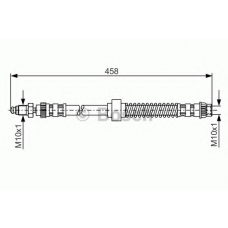 1 987 476 534 BOSCH Тормозной шланг