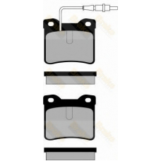 PA1103 BRAKE ENGINEERING Комплект тормозных колодок, дисковый тормоз