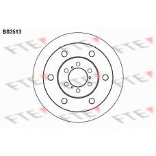 BS3513 FTE Тормозной диск