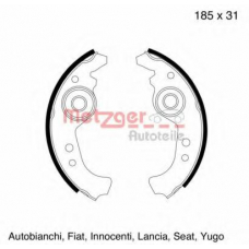 MG 103 METZGER Комплект тормозных колодок