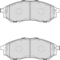 FSL4177 FERODO Комплект тормозных колодок, дисковый тормоз