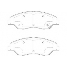 WBP23442A WAGNER LOCKHEED Комплект тормозных колодок, дисковый тормоз