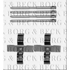 BBK1501 BORG & BECK Комплектующие, колодки дискового тормоза