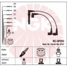 0767 NGK Комплект проводов зажигания