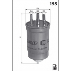 LFDF175 LUCAS FILTERS Топливный фильтр