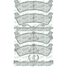 05P990 LPR Комплект тормозных колодок, дисковый тормоз