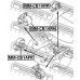 MM-CB1ARR FEBEST Подвеска, двигатель