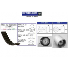 KH 269 HUTCHINSON Комплект ремня грм