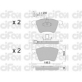 822-550-1 CIFAM Комплект тормозных колодок, дисковый тормоз
