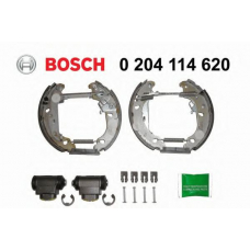 0 204 114 620 BOSCH Комплект тормозных колодок