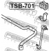 TSB-701 FEBEST Опора, стабилизатор