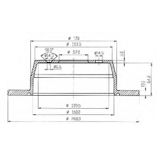 BDC3827 QUINTON HAZELL Тормозной диск