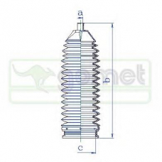 1516009 GOMET Пыльник, рулевое управление