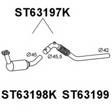 ST63197K VENEPORTE Катализатор