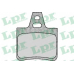 05P133 LPR Комплект тормозных колодок, дисковый тормоз