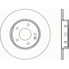 BDR1312.10 OPEN PARTS Тормозной диск
